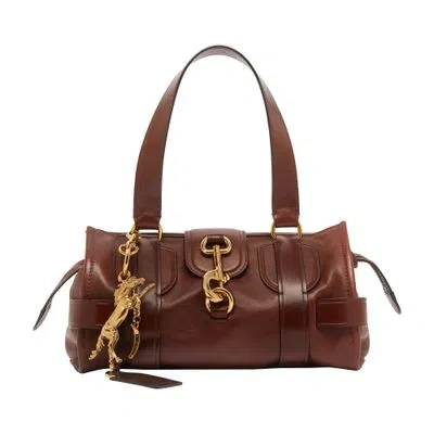 Chloé Kerala 25 Handbag In Burgundy