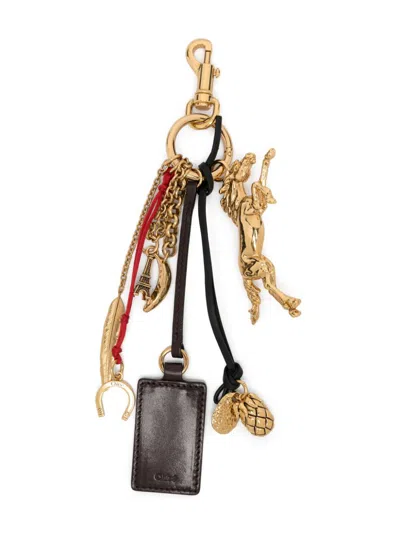 Chloé Kerala 25 Keychain In Gold