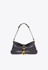 Chloé Kerala 25 Small Leather Shoulder Bag In Black