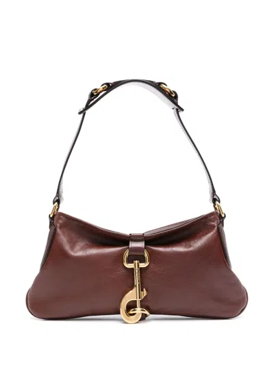 Chloé Kerala Shoulder Bag In Brown