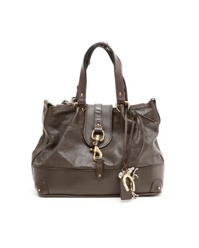 Chloé Kerala Tote Bag In Brown