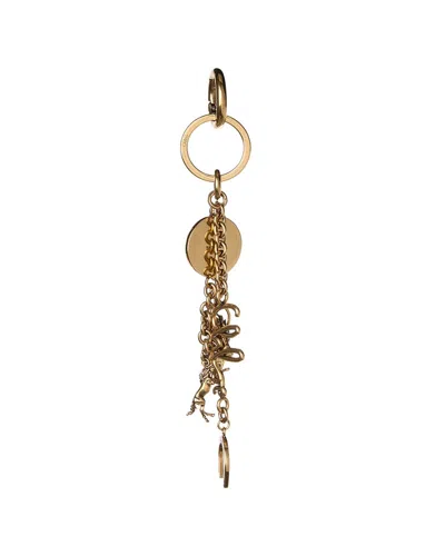 Chloé Key Chain In Gold