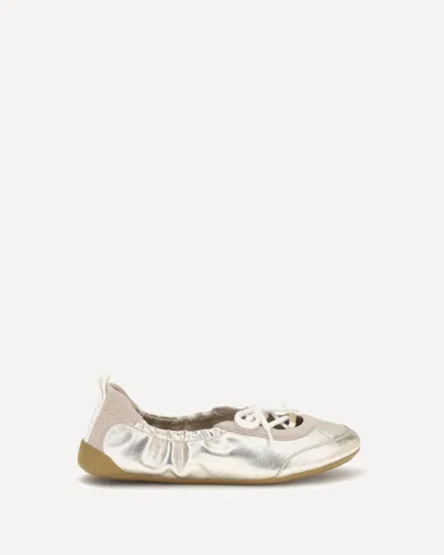 Chloé Kick Ballerinas Sneakers In Silver