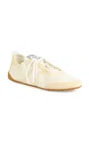 Chloé Kick Suede-trimmed Leather Sneakers In Multi