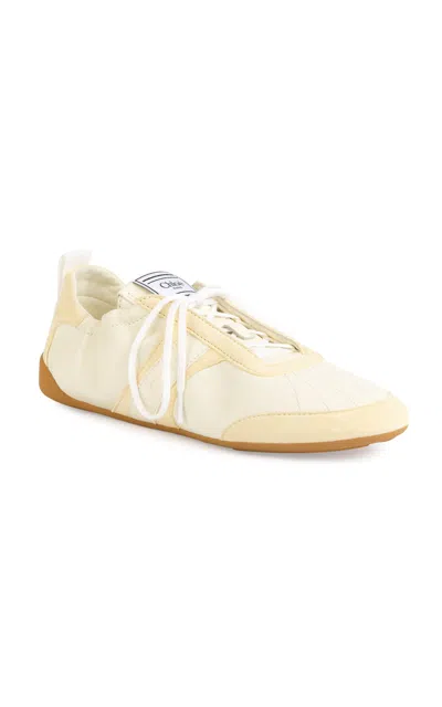 CHLOÉ KICK CALFSKIN SNEAKERS