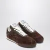 Chloé Kick Chocolate Sneakers In Suede