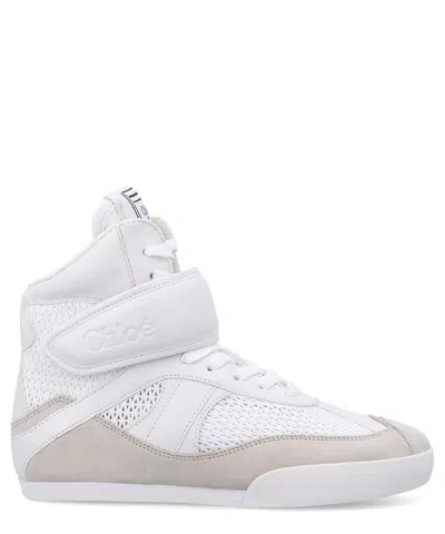 CHLOÉ KICK HIGH-TOP HIGH-TOP SNEAKERS
