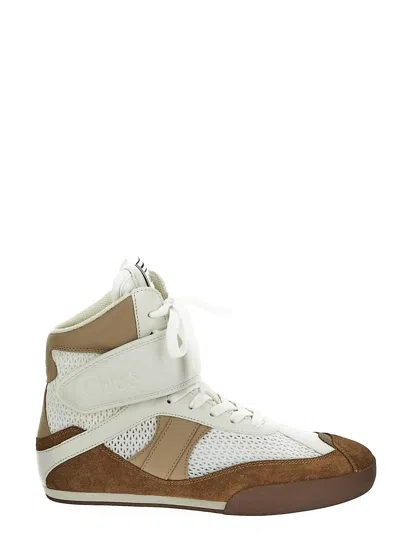 CHLOÉ KICK HIGH-TOP SNEAKERS
