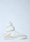 Chloé High-top Sneakers Featuring Mesh Panels In White
