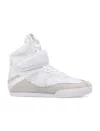 Chloé High-top Sneakers Featuring Mesh Panels In White