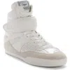Chloé High-top Sneakers Featuring Mesh Panels In Cloudy Cream