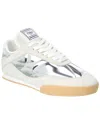 Chloé Kick Leather & Suede Sneaker In Silver