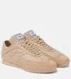 Chloé Leather Kick Low-top Sneakers In Pink