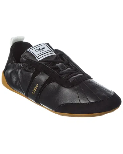 CHLOÉ CHLOÉ KICK LEATHER SNEAKER