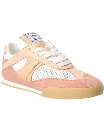 Chloé Chloe Kick Leather Sneaker In Multi