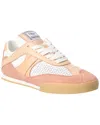 Chloé Chloe Kick Leather Sneaker In Pink