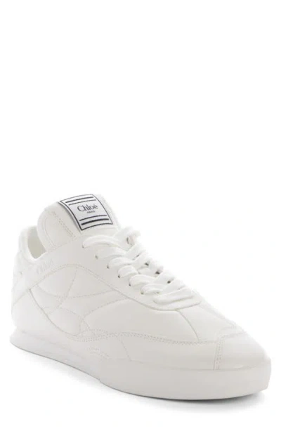 CHLOÉ CHLOÉ KICK LEATHER SNEAKER