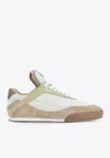 Chloé Lace-up Sneakers In Beige