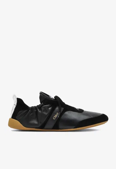 CHLOÉ KICK LOW-TOP SNEAKERS