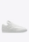 Chloé Womens Winter Wht Kick Brand-patch Leather Low-top Trainers Eur 36 / 3 Uk In White
