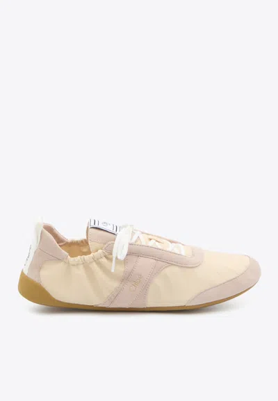 CHLOÉ KICK LOW-TOP SNEAKERS