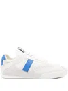 Chloé Kick Mesh-panel Sneakers In White