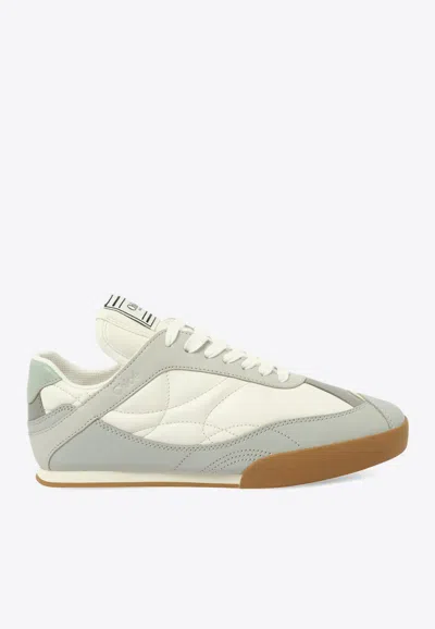 CHLOÉ KICK QUILTED LEATHER SNEAKERS