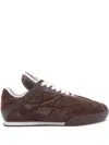 Chloé Kick Quilted Suede Sneakers