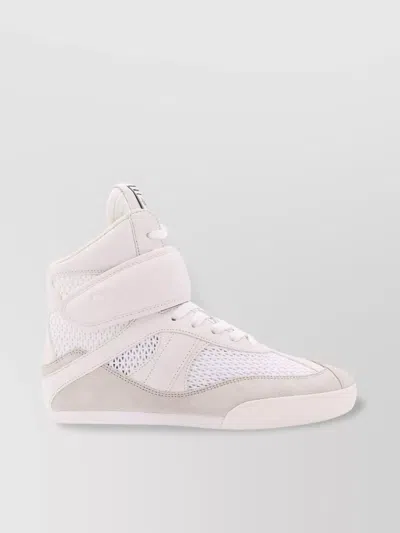CHLOÉ CHLOÉ KICK RECYCLED MESH, LEATHER AND SUEDE
