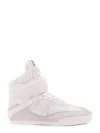 Chloé High-top Sneakers Featuring Mesh Panels In White