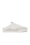 Chloé Kick Mesh And Leather Low-top Mule Sneakers