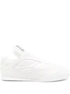 Chloé Womens Winter Wht Kick Brand-patch Leather Low-top Trainers Eur 36 / 3 Uk
