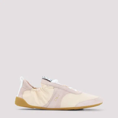Chloé Kick Sneaker In Pink