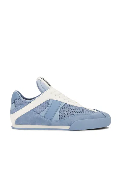 Chloé Chloe Kick Panelled Mesh Sneakers In Light Blue