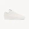 Chloé Kick Sneaker White Size 7 100% Bovine Leather In White