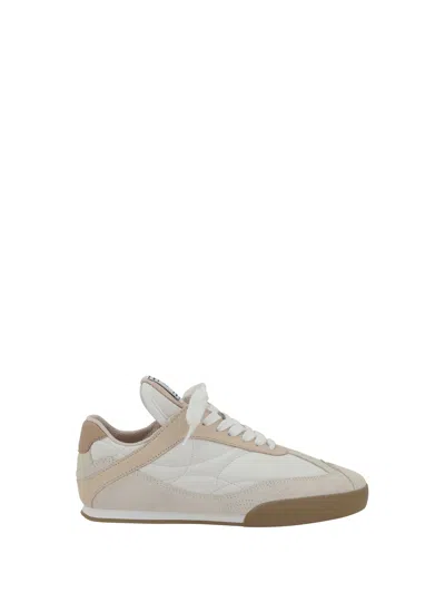 Chloé Chloè Kick Leather Sneakers In White