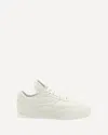 Chloé Womens Winter Wht Kick Brand-patch Leather Low-top Trainers Eur 36 / 3 Uk