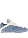 Chloé Chloe Kick Panelled Mesh Sneakers In Blue