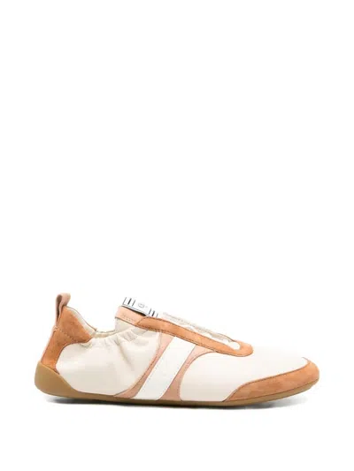 Chloé Chloe Kick Sneakers In Brown