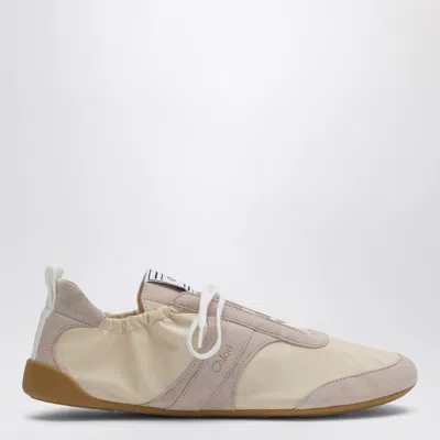 CHLOÉ CHLOÉ | CHLOÉ KICK SNEAKERS IN BLUSHY BEIGE