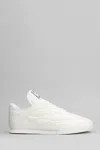 Chloé Kick Sneakers In White Leather In White