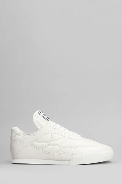 Chloé Kick Sneakers In White Leather