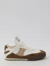 Chloé Chloe Kick Brown Sneakers In Natural Brown