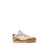 Chloé Lace-up Footwear Featuring Contrast Panels In Neutral