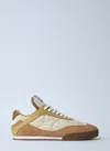 Chloé Kick Suede And Leather Sneakers In Brown