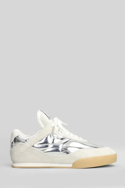 Chloé Kick Sneakers In Silver