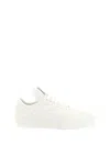 Chloé Womens Winter Wht Kick Brand-patch Leather Low-top Trainers Eur 36 / 3 Uk In White