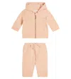 Chloé Baby Set Aus Sweatshirt Und Jogginghose In Pink