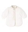 Chloé Kids Baby Jacke Aus Teddyfleece In White