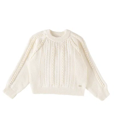 CHLOÉ 棉质与羊毛毛衣